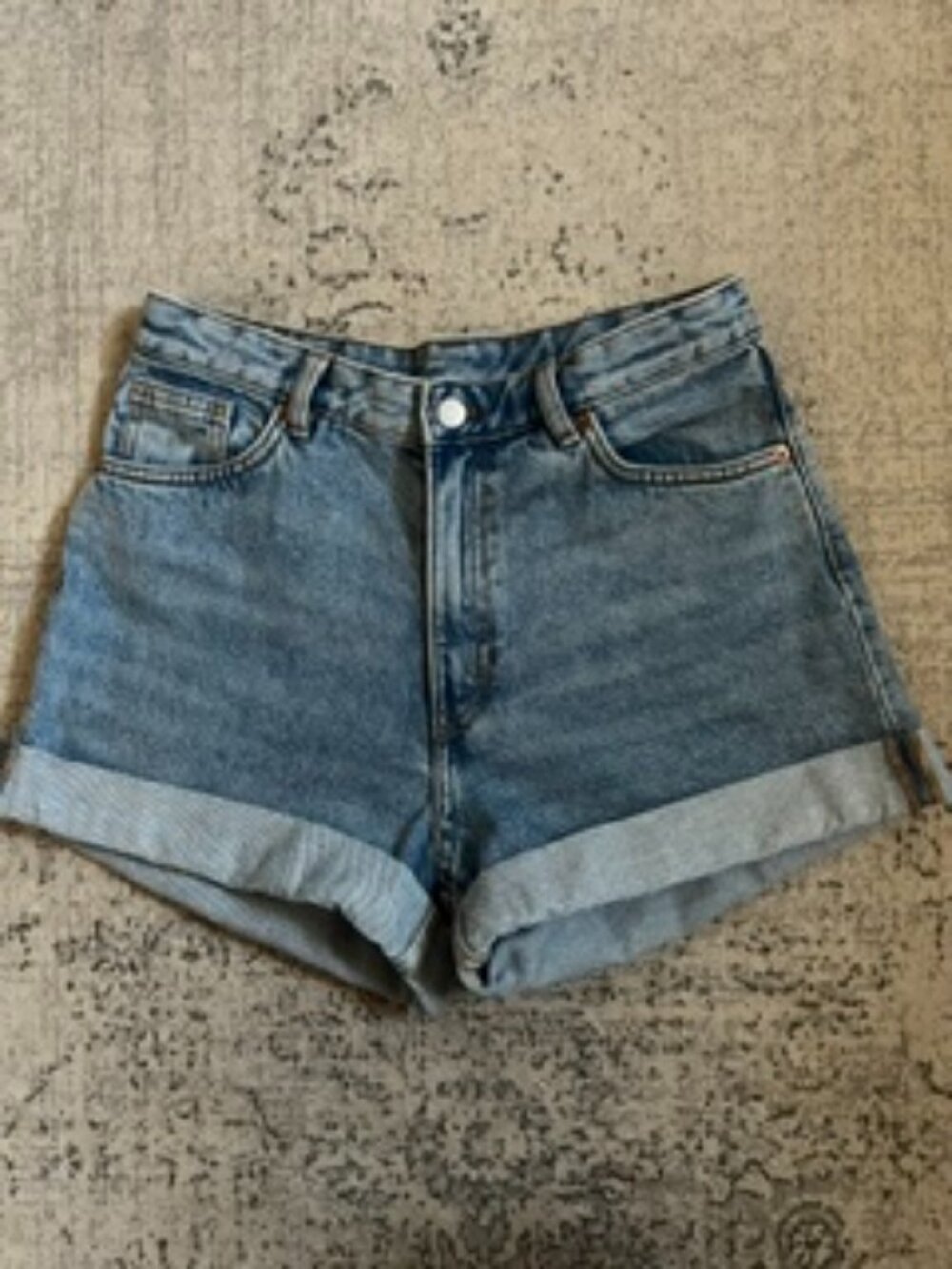 🧡3/15 Monki Denim Shorts Women's 28